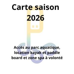 Parc Octopus - Carte de saison 2026